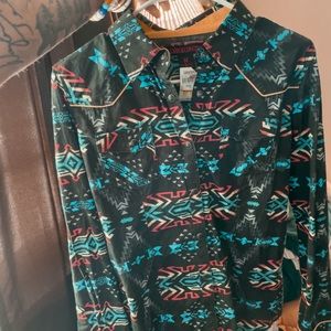 Western button up size small